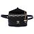 Borsa cintura con patta chic e catena Chanel in vitello trapuntato nero