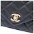 Borsa cintura con patta chic e catena Chanel in vitello trapuntato nero - vista 5