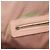 Bolso Dior Panarea Large de lona recubierta Cannage Rosa - vista 5