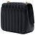 Autre Marque Saint Laurent Vicky Monogram Kettentasche aus schwarzem Lammleder Medium - Ansicht 2