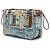 Hermès Gray Silk Colliers De Chiens Fourbi Pouch 25 Brown - view 2
