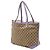 Bolso Tote Gucci Beige Medium GG Canvas Craft Tote - vista 2