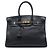 Hermès Black Togo Birkin Retourne 35 Preto