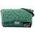 Chanel Green Jumbo Quilted Tweed Reissue 2.55 Easy Messenger Flap Grün - Ansicht 7