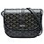 Goyard Black Goyardine Belvedere II PM Nero