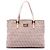 Borsa Tote Fendi Small Zucchino Canvas Rosa