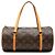 Louis Vuitton Brown Monogram Papillon 28 Braun