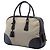 Bolso Bauletto Prada de lona Canapa beige con ribetes de Cinghiale - vista 2