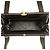 Borsa a tracolla Chanel Black CC Quilted Lambskin Kiss Lock Frame Nero - vista 4