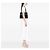 Borsa a tracolla Chanel Black CC Quilted Lambskin Kiss Lock Frame Nero - vista 6