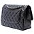Chanel Black Jumbo Classic Lambskin Double Flap Nero - vista 2