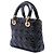 Dior Black Small Crinkled Patent Cannage My ABCDior Lady Dior Schwarz - Ansicht 2