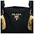 Borsa Satchel Prada in Tessuto con rifiniture in vitello morbido nero - vista 5