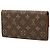 Portafoglio lungo Louis Vuitton Sarah Monogram marrone - vista 2