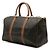 Dior Boston Bag aus beschichtetem Canvas mit schwarzem Wabenmuster - Ansicht 2