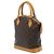 Louis Vuitton Brown Monogram Lockit PM Braun - Ansicht 2
