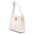 Bolsa de Ombro Chanel White CC Quilted Lambskin Branco - vista 2