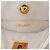 Bolsa de Ombro Chanel White CC Quilted Lambskin Branco - vista 5