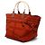 Hermès Red Toile H Plume Quadrige au Fil Steeple 31 Roja - vista 2