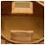Borsa a tracolla in raso con decorazioni floreali dorate Prada D'oro - vista 4