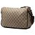 Borsa a tracolla Gucci Beige GG Supreme con doppia tasca - vista 2