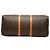 Louis Vuitton Brown Monogram Keepall 60 Marrone - vista 3