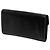 Miu Miu Wallet on Strap aus weichem schwarzem Kalbsleder mit Logo - Ansicht 2