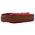 Chanel Red Medium Quilted Mixed Fibers CC Eyelet Flap Vermelho - vista 13