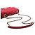 Chanel Red Medium Quilted Mixed Fibers CC Eyelet Flap Vermelho - vista 8