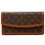 Louis Vuitton Brown Monogram Pochette Dame PM
