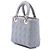 Dior Gray Small Lambskin Cannage My ABCDior Lady Dior Marrom - vista 2