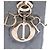 Dior Gray Small Lambskin Cannage My ABCDior Lady Dior Marrom - vista 5