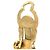 Chanel Gold CC vergoldete runde Clip-On-Ohrringe Golden - Ansicht 10
