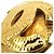 Chanel Gold CC vergoldete runde Clip-On-Ohrringe Golden - Ansicht 11