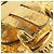 Chanel Gold CC vergoldete runde Clip-On-Ohrringe Golden - Ansicht 9