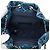 Borsa a secchiello Gabrielle Chanel in denim stampato blu e vitello trapuntato, Small - vista 4