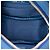 Chanel Blue Shearling 19 Round Clutch with Chain Azul - vista 4