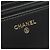 Chanel Black CC Quilted Studded Lambskin 18K Lucky Charms Wallet On Chain Nero - vista 4