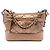 Chanel Gabrielle Hobo Small in pelle di vitello invecchiata metallizzata matelassé Marrone Bronzo