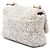 Chanel Brown Medium Tweed 19 Flap Marrom Bege - vista 2
