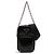 Pochette pour téléphone Prada en cuir brossé noir mini