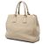 Prada Beige Vitello Daino Convertible Tote mit Doppelreißverschluss - Ansicht 2