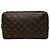 Louis Vuitton Brown Monogram Trousse Toilette 28 Castaño