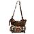 Borsa Bromley Burberry in tela House Check beige e pelle di vitello