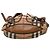 Borsa Bromley Burberry in tela House Check beige e pelle di vitello - vista 3