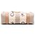 Borsa Woody Satchel Piccola in Tela Beige Chloé - vista 3