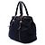 Bolsa Satchel Prada em Tessuto com acabamentos em couro de bezerro macio preto - vista 2