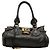 mala de mão Chloé Paddington em couro preto, tamanho Medium