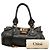 mala de mão Chloé Paddington em couro preto, tamanho Medium - vista 7