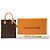 Louis Vuitton Brown Monogram Petit Sac Plat Marrom - vista 7